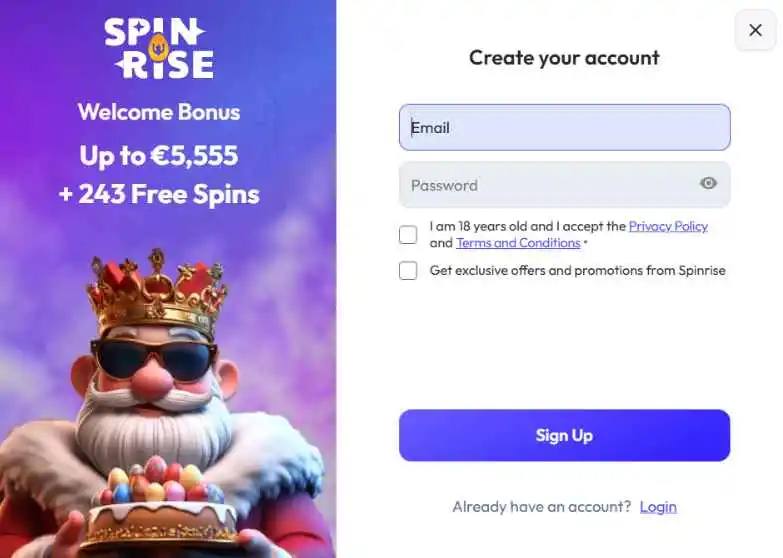 Spinboss Casino login